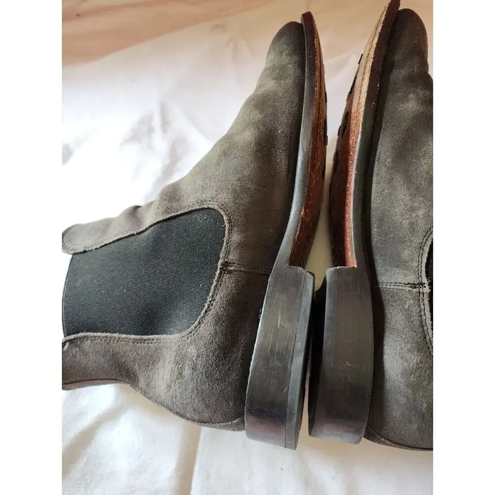 Thursday Boots dark gray Men’s Suede Chelsea Boots Size 9